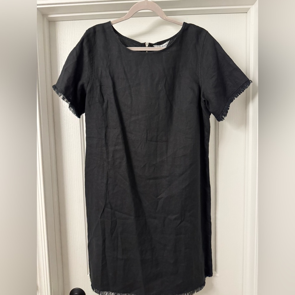 Tommy Bahama Black Short Sleeve Shift Dress